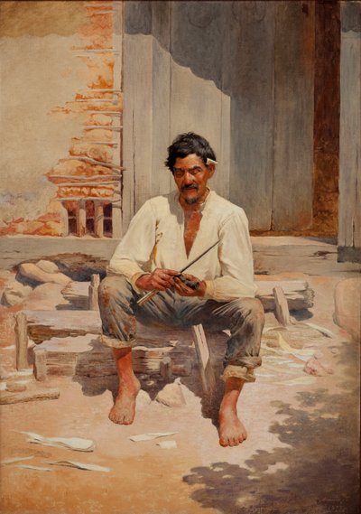 Caipira Cutting Tobacco by Jose Ferraz Almeida de Junior